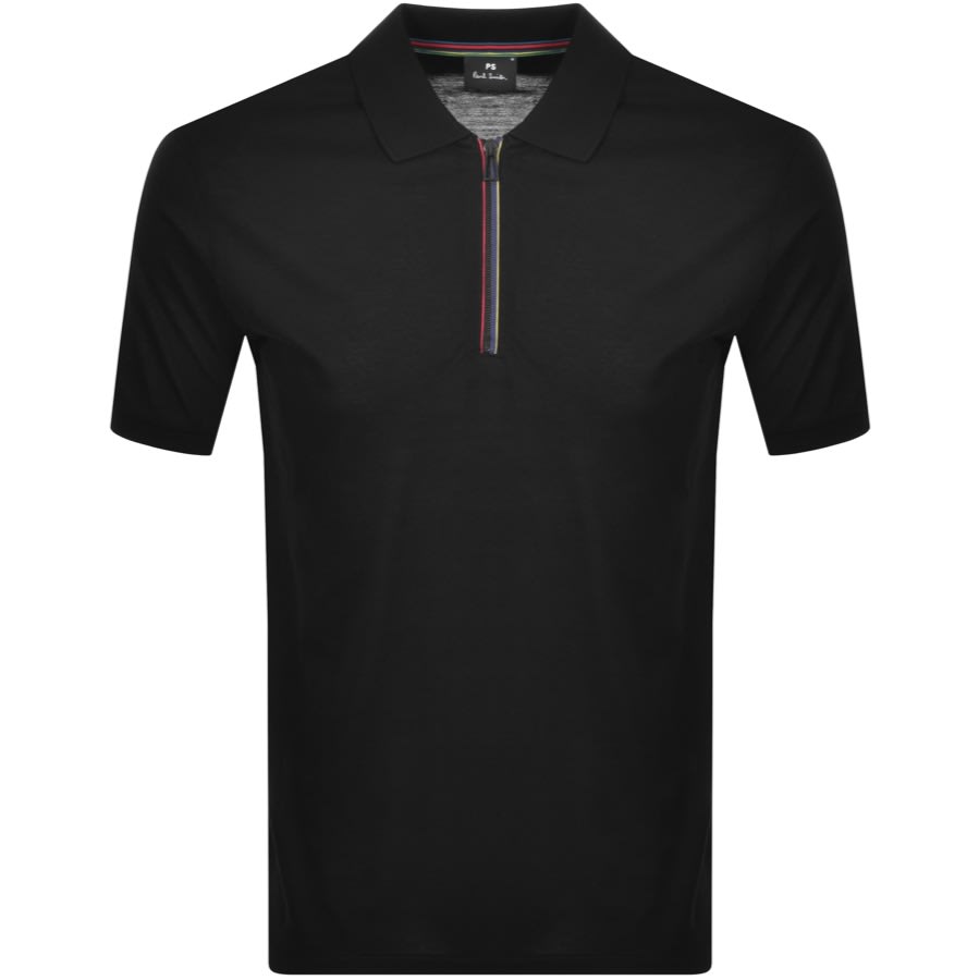 Alternative Image for ProductPS By Paul Smith Regular Polo T Shirt Black1
